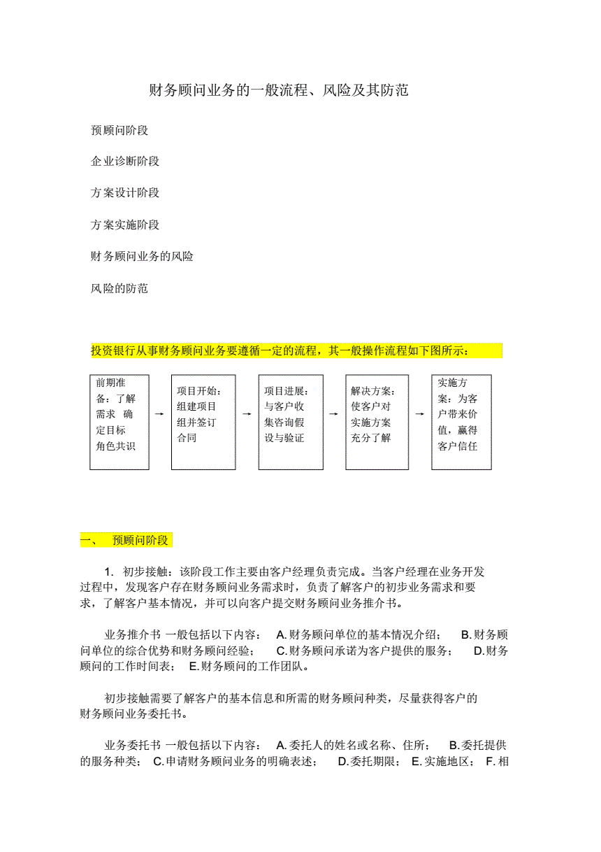 財務(wù)顧問業(yè)務(wù)的主要類型有哪些(erp業(yè)務(wù)顧問招聘)