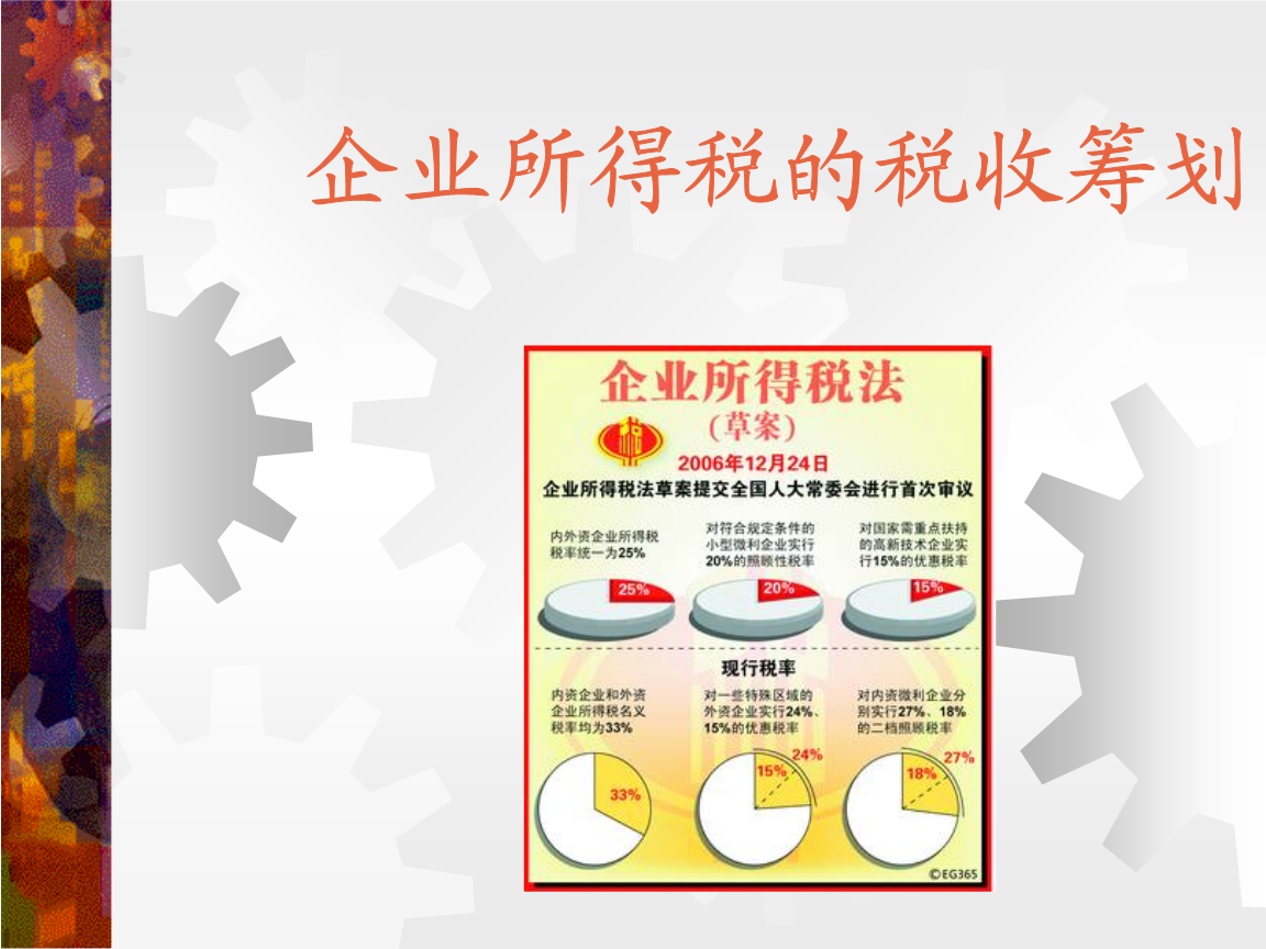 企業(yè)所得稅稅務(wù)籌劃(企業(yè)納稅實務(wù)與稅收籌劃全攻略)