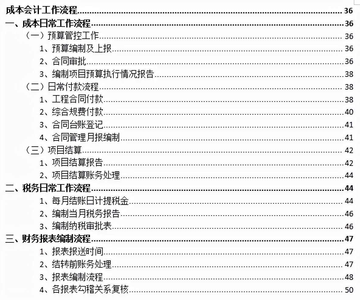 8年老會(huì)計(jì)耗時(shí)21天整理：57頁房地產(chǎn)財(cái)務(wù)各崗位工作流程，純干貨