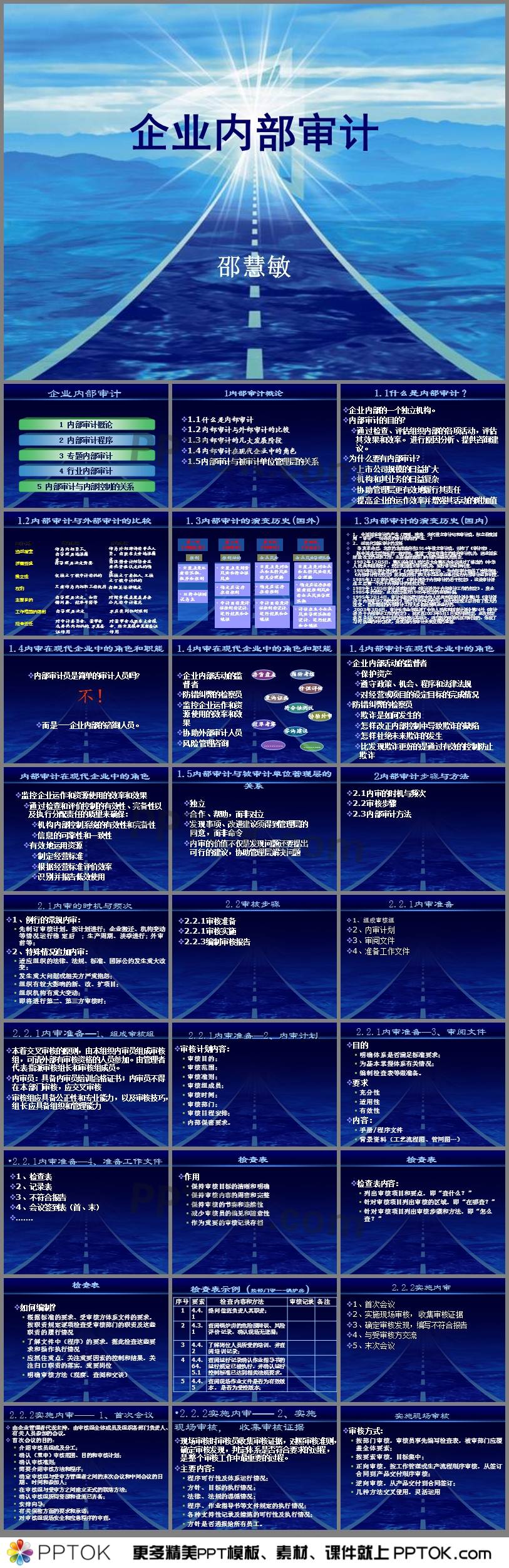 企業(yè)內部審計課件